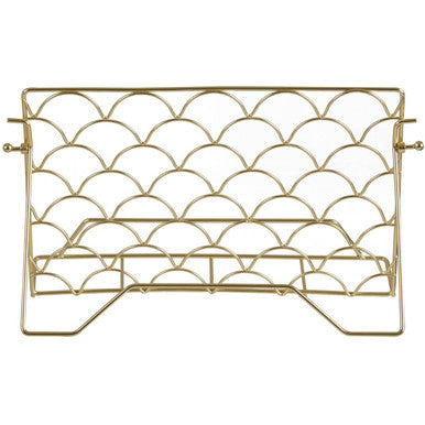 Vertex Deco Matte Gold Cookbook Stand