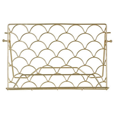 Vertex Deco Matte Gold Cookbook Stand