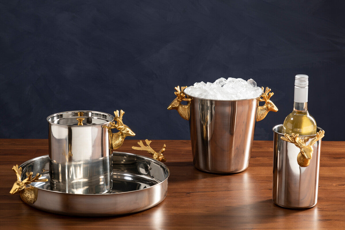Atholl Silver & Gold Wine Cooler
