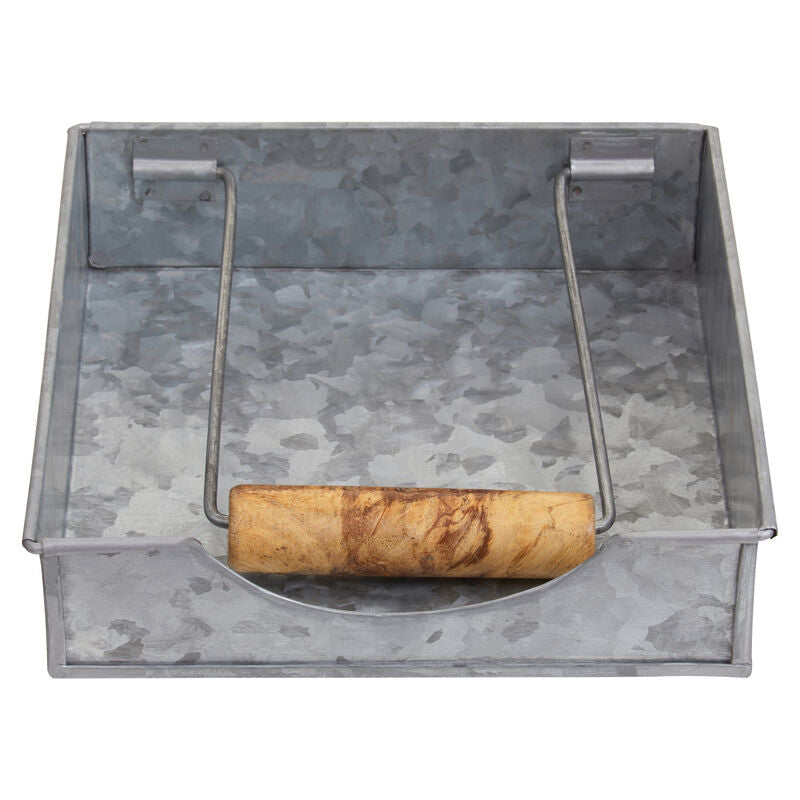 Drummond Galvanised Steel Napkin Holder