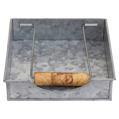 Drummond Galvanised Steel Napkin Holder