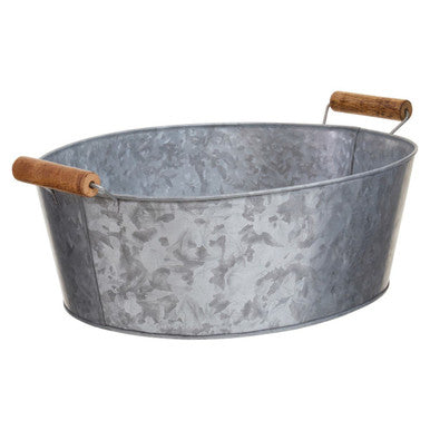 Drummond Large Boat Shape Galvanised Steel Tray