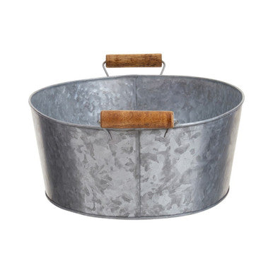 Drummond Large Boat Shape Galvanised Steel Tray