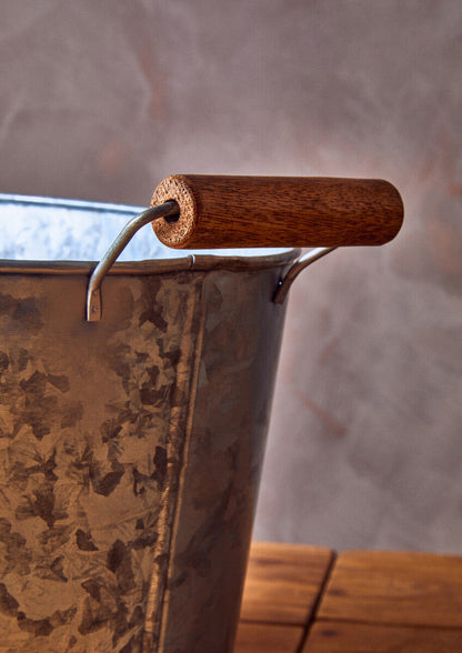 Drummond Large Boat Shape Galvanised Steel Tray