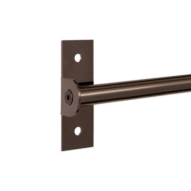 Sorello Gunmetal Black Hanging Rail | Iron Wall Clothes Rail