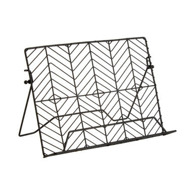 Vertex Black Powder Coated Cookbook Stand
