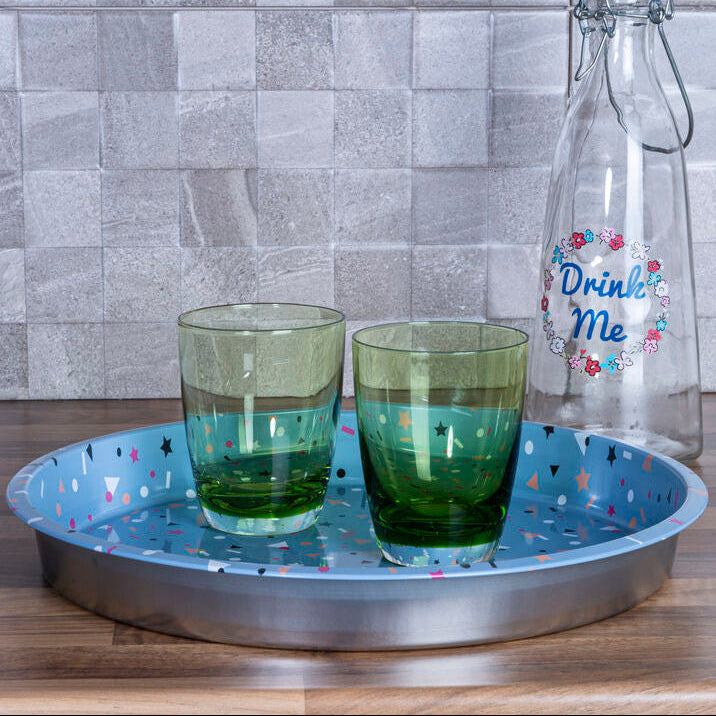 Stellar serving tray shown from above