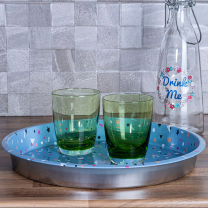 Stellar serving tray shown from above