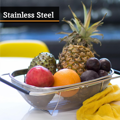 Over Sink Drainer with Extendable Black Handles | Zenigo