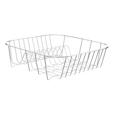 Small Square Chrome Wire Dish Drainer | Laurie