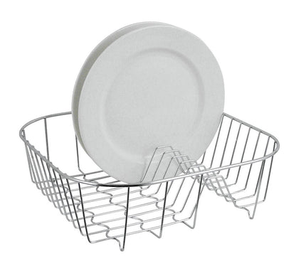 Small Square Chrome Wire Dish Drainer | Laurie