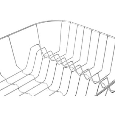 Small Square Chrome Wire Dish Drainer | Laurie