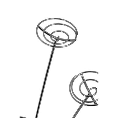 Chrome Swirl 9-Cup Cake Stand
