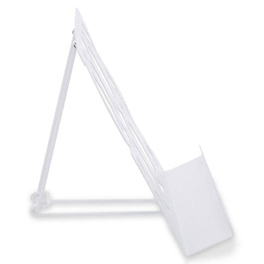 Alpha Cookbook Stand White
