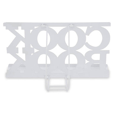 Alpha Cookbook Stand White