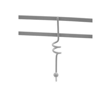 Jaxen Over Door Hanger | Five Swirl Hooks | Matt Grey Iron
