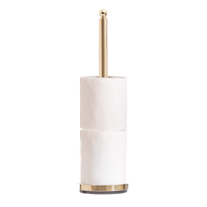 Adler Gold Finish Toilet Roll Holder