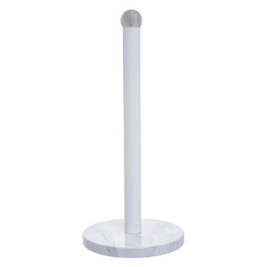 Easton White Marble Effect Kitchen Roll Holder