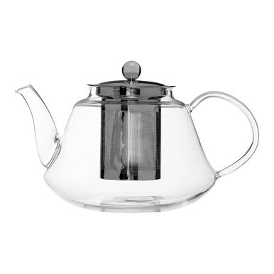 Fuso High Borosilicate Curved 1200ml Teapot