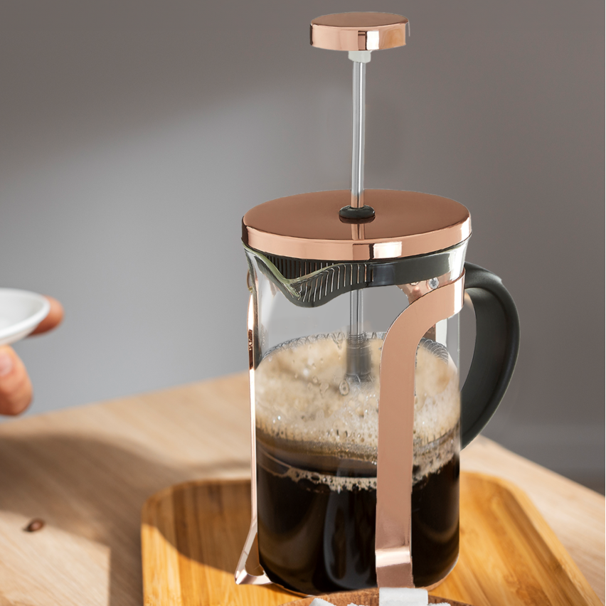 Akeala Rose Gold Cafetiere 350ml