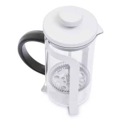 Akeala Matte White Cafetiere 350ml