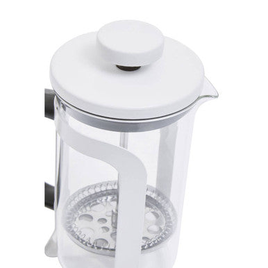 Akeala Matte White Cafetiere 350ml