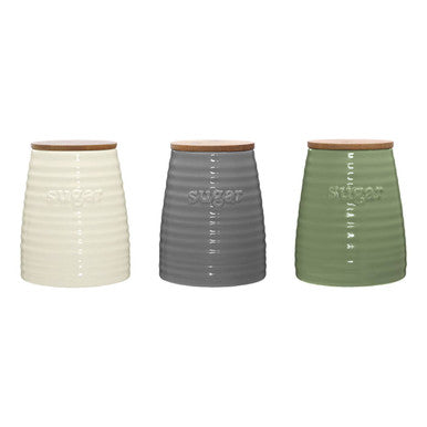 Winnie Grey Dolomite Sugar Canister