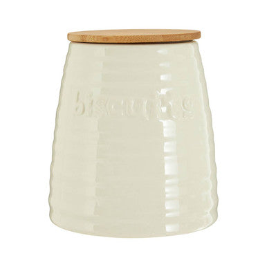 Winnie Cream Dolomite Biscuit Canister
