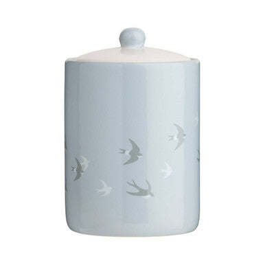 Swift Light Blue Bird Design Canister