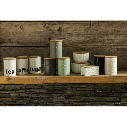 Geome 550ml White Storage Canister