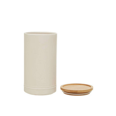 Fenwick Cream Large Stoneware Canister