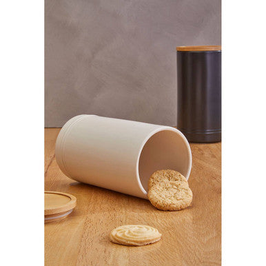 Fenwick Cream Large Stoneware Canister