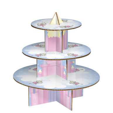 Fairy Castle 3-Tier Cupcake Stand