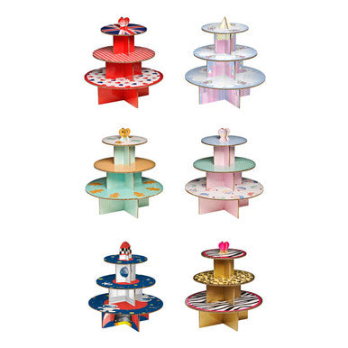 Fairy Castle 3-Tier Cupcake Stand