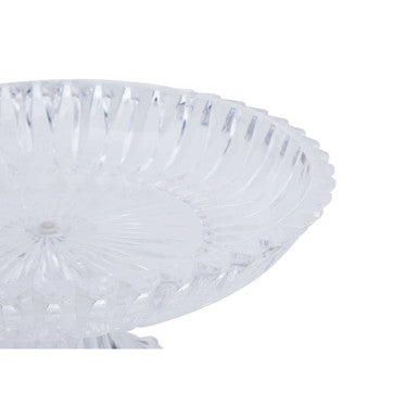 Faye Clear Acrylic Cake Stand with Dome Lid