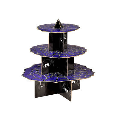 Halloween Incy Wincy 3-Tier Spider Cupcake Stand