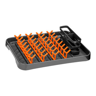 Grey and Orange Dish Drainer | Laurie