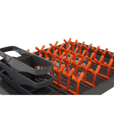 Grey and Orange Dish Drainer | Laurie