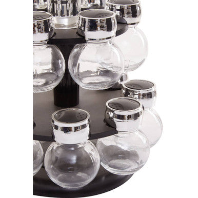 Luciano 2 Tier 14 Bottle Revolving Spice Rack