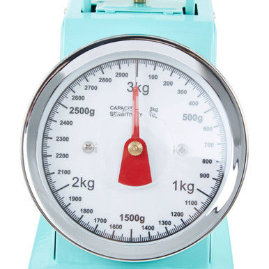 Olivier 3Kg Pastel Green Retro Kitchen Scale