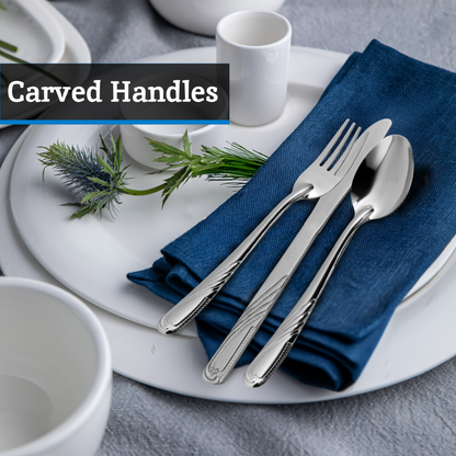 Dorothy 16 Piece Stainless Steel Cutlery Set