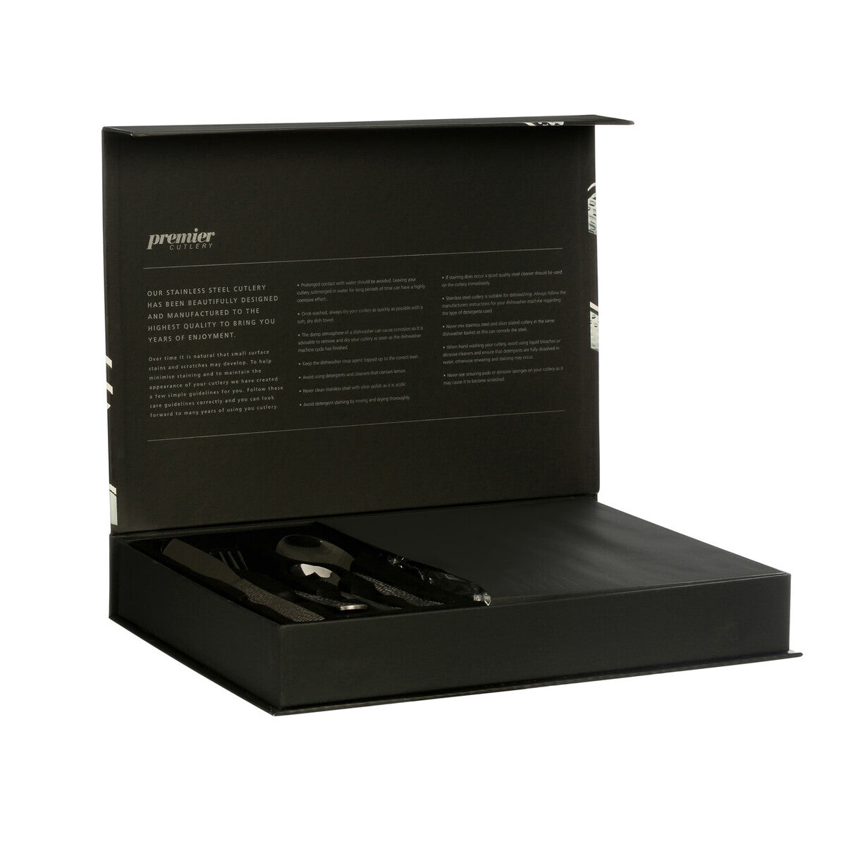 Martello Hammered 24 Piece Cutlery Set