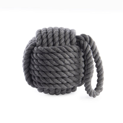 Maison & White Grey Rope Knot Door Stop