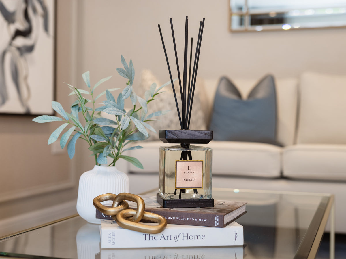 Lifestyle Home Collection Amber Square Reed Diffuser