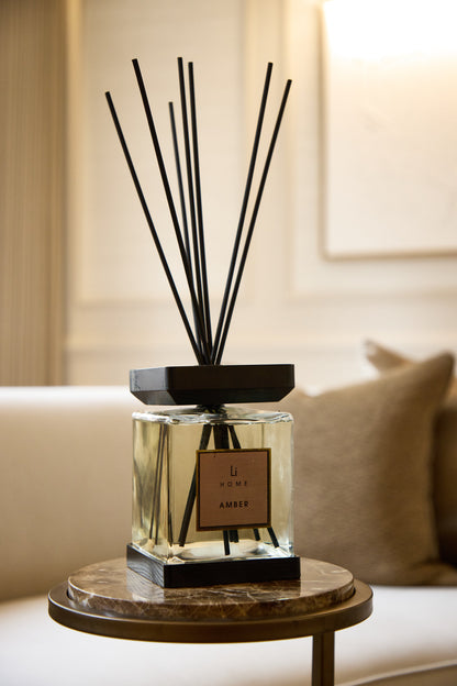 Lifestyle Home Collection Amber Square Reed Diffuser