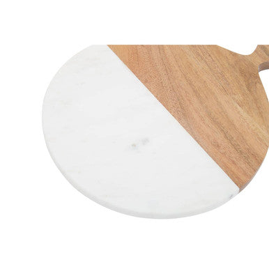Monzaro Small Marble And Acacia Wood Paddle Board