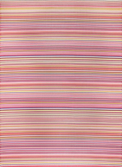 Rainbow Outdoor Rug Pink | 1020