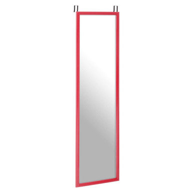 Mize Over Door Full-Length Mirror | Pink Plastic Frame