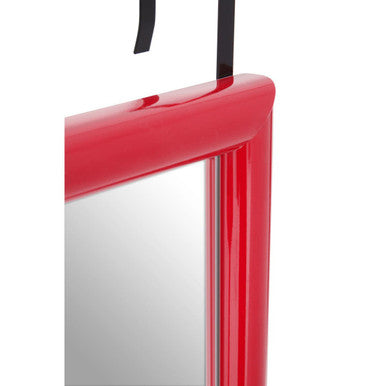 Mize Over Door Full-Length Mirror | Pink Plastic Frame