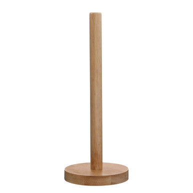 Soka Rubber wood Kitchen Roll Holder
